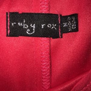 Pink and stripe dress by Ruby Rox size M